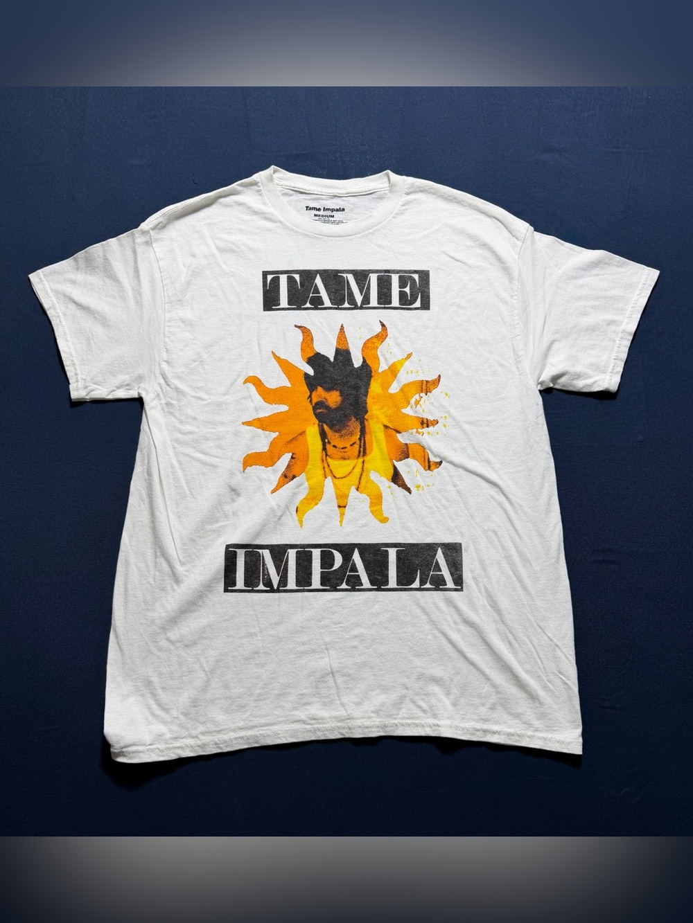Tame Impala 100% Cotton Size M NWOT Deadbeat Tour Graphic T-Shirt